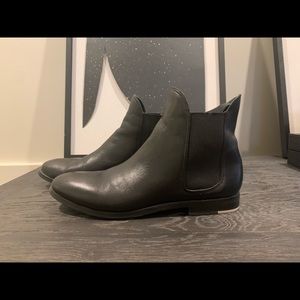 Black Steve Madden Ankle Boots